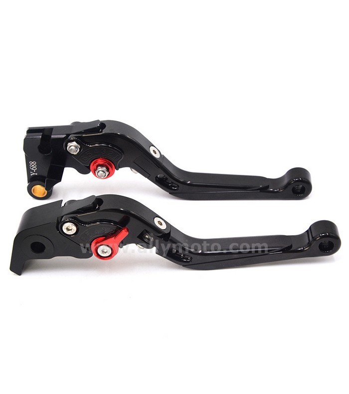 053 Foldable Extendable Motorcycle CNC Brake Clutch Levers YAMAHA TMAX 500 T MAX 530-2